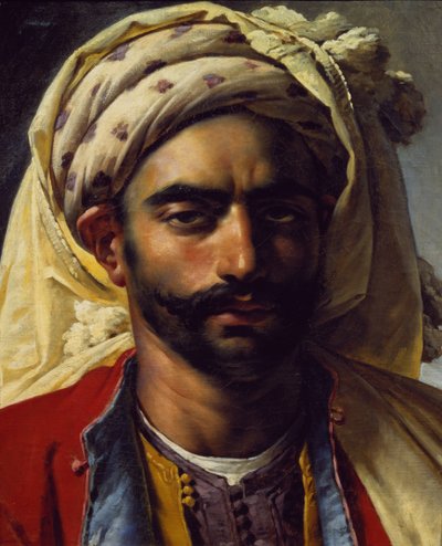 Porträt von Mustapha von Anne Louis Girodet de Roucy Trioson